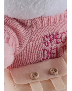 Мягкая игрушка Зайка роз свитер 30 см К8317 Kari kids