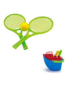 Игровой набор Песочный набор Пароходик Набор для тенниса Karolina toys