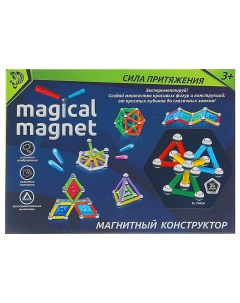 Магнитный конструктор Magical Magnet Необычные фигуры 35 деталей Забияка