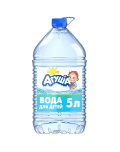 Детская вода с рождения 5 л Агуша
