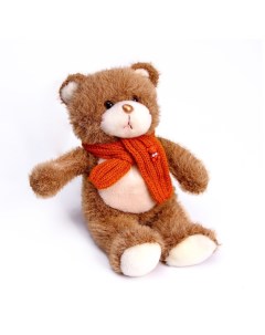 Мягкая игрушка Медведь с шарфом цвета МИКС Nobrand