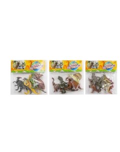 Фигурки динозавров Юный натуралист 4 штуки в ассортименте Junfa toys