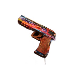 Игрушка Пистолет резинкострел разноцветный Sima-land