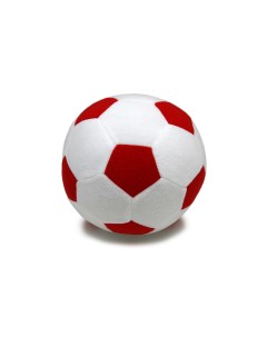 Детский мяч F 100 WR Мяч мягкий цвет бело красный 23 см Magic bear toys
