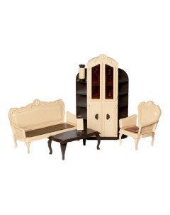 Мебель для гостиной для кукольного дома Огонек