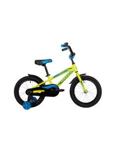 Детский велосипед Велосипед Детские Dodger 16 год 2022 цвет Зеленый Novatrack