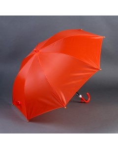 Зонт детский полуавтоматический d 90 см цвет красный Funny toys