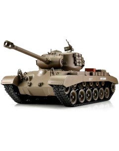 Радиоуправляемый танк Snow Leopard USA M26 Upgrade V7 0 масштаб 1 16 Heng long