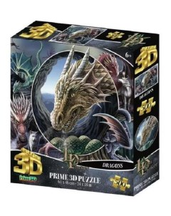 Пазл 3D Драконы 500 деталей Prime3D 32563 Prime 3d