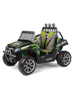 Детский электромобиль Polaris Ranger RZR Green Shadow 2019 Peg-perego