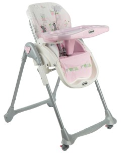 Стульчик для кормления Convivio 675 Koko Pink Brevi