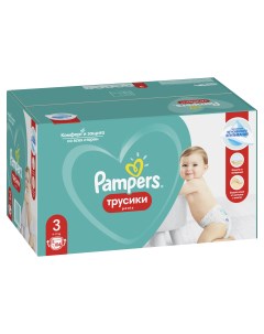 Подгузники трусики Pants 3 6 11 кг 104 шт Pampers