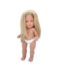 Кукла Manolo Dolls виниловая Carabonita без одежды 47см в пакете 7313 Munecas manolo dolls