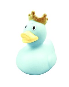 Игрушка для ванны сувенир Голубая уточка в короне 1927 Funny ducks