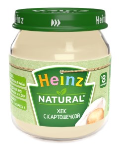 Пюре Хек с картофелем c 8 мес 120 г 1 шт Heinz