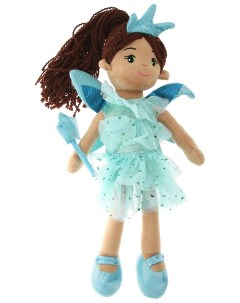 Кукла мягконабивная в голубом платье Фея 45 см Abtoys