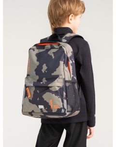 Детский рюкзак текстильный хаки черный размер 40 30 15 см Playtoday