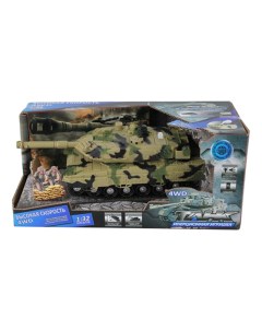 Машина военная Танк 1 32 Yako toys