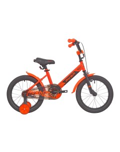 Велосипед детский 16 JUNIOR оранжевый рост 110 125 см 4 6 лет Rush hour