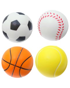 Сквиш Спортивный мяч 8 см в ассортименте Nobrand
