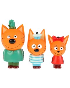 Набор из 3 х игрушек для ванны Три кота Капитошка