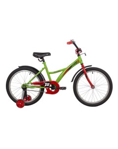Детский велосипед Strike 20 год 2022 цвет Зеленый Novatrack