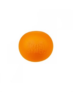 Игрушка антистресс Крутой замес шар оранжевый 10 см меняет цвет 1toy
