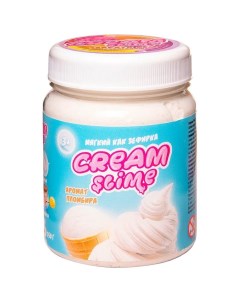 Флаффи слайм Cream с ароматом пломбира 250 гр белый SF02 I Slime