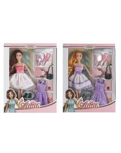 Кукла Junfa Atinil в коротком платье с дополнительным платьем и аксессуарами 28см WJ 22265 Junfa toys
