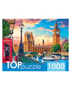 Пазлы Великобритания Лондон 1000 элементов Toppuzzle