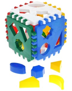 Сортер Логический куб в ассортименте Счастливое детство