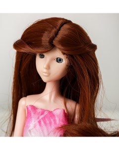 Волосы для кукол Волнистые с хвостиком размер маленький цвет 30Y Sima-land