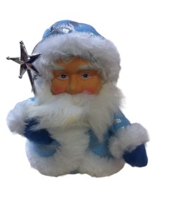 Дед Мороз мягкая игрушка 15 см на подвесе арт 31049 Нескучные игры