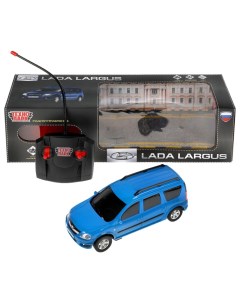 Машинка на радиоуправлении Lada Largus синяя 18 см Технопарк