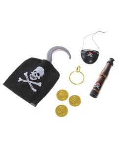 Набор пирата Крюк 7 предметов Sima-land