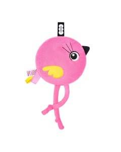 Развивающая игрушка грелка Птичка Люми с вишнёвыми косточками Мякиши