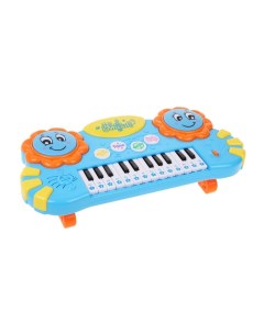 Музыкальная игрушка Детское пианино барабаны 6 ритмов 940001 Жирафики