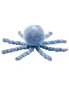 Игрушка мягкая Musical Soft toy Lapidou Octopus Осьминог blue infinity 877565 Nattou