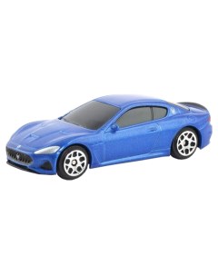 Машина металлическая 1 64 Maserati GranTurismo MC 2018 синий 344993S BLU Rmz city