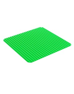 Пластина основание для конструктора 38 4 38 4 см цвет зелёный Kids home toys