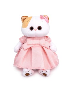 Мягкая игрушка Ли Ли в розовом платье с люрексом 24 см Басик и ко
