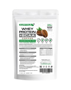 Концентрат Whey Protein Concentrate WPC 70 BCAA Coffee 1000g Supptrue