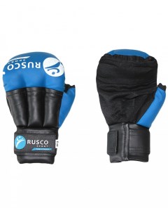 Перчатки для рукопашного боя к з синие 6 Rusco sport