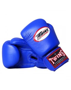 Боксерские перчатки BGVL 3 синий 14 унций Twins