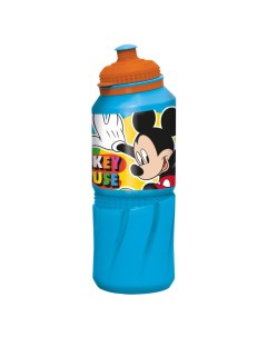 Бутылка детская спортивная спорт Микки Маус 530 мл синяя Stor