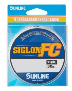 Леска флюрокарбоновая Siglon FC 2020 0 265 мм 30 м 4 7 кг clear 1 шт Sunline