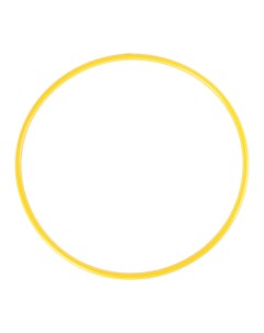 Обруч диаметр 70 см желтый Соломон