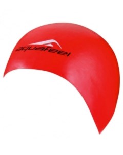 Шапочка для плавания Aquafeel Silicone Swim Cap 40 red Fashy