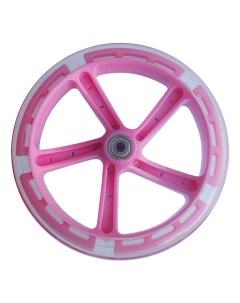 Светящееся колесо для самоката 200 30 мм розовый Sportsbaby