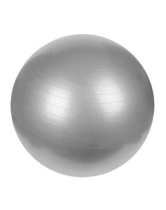 Гимнастический мяч фитбол для фитнеса и тренировок с насосом 65 см серый Solmax